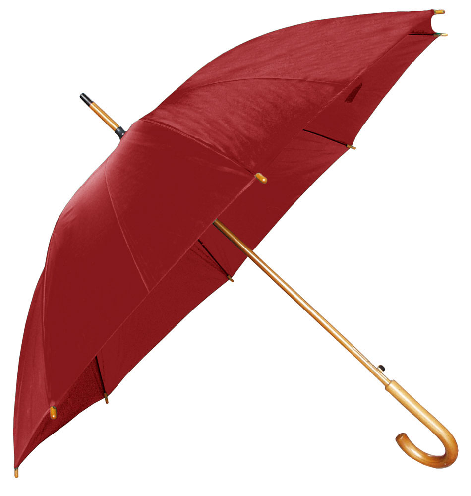 00036-EC Kišobran Zeus 86226/B drv.drška bordo,105cm,autom.P12/60