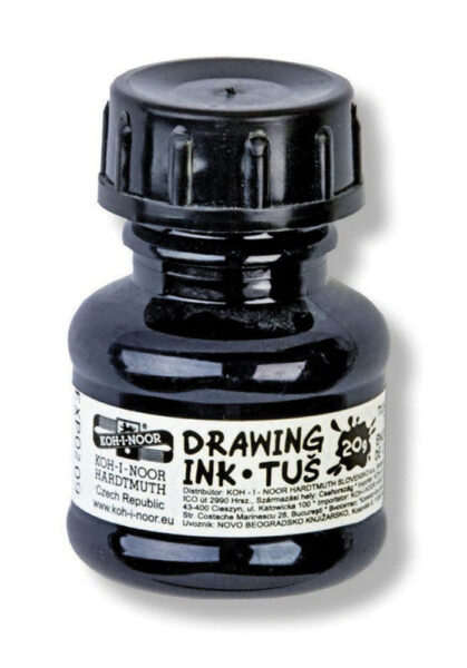 01419-EC Tuš školski 20g crni K-I-N P20/640