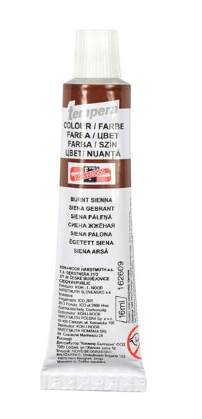 01790-EC Tempera 16ml smeđa K-I-N P10/100