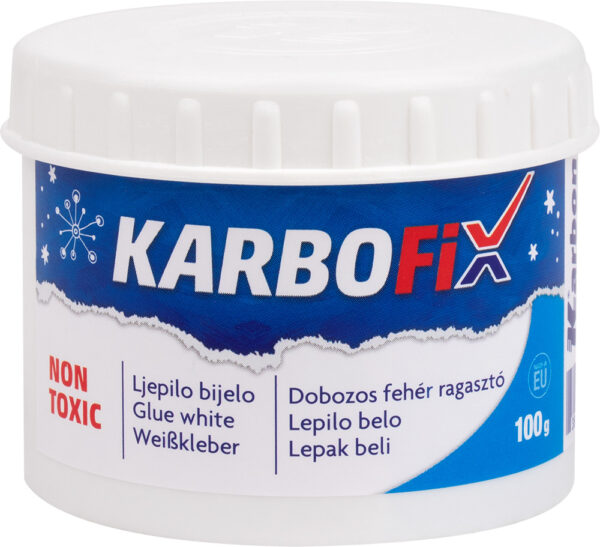 12299-EC Ljepilo bijelo u dozi 100 g Karbofix  P6/72