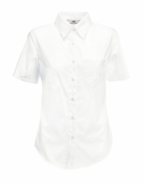 213671-EC Košulja FOL KR 115g Lady fit Poplin Shirt bijela M P12 NETTO