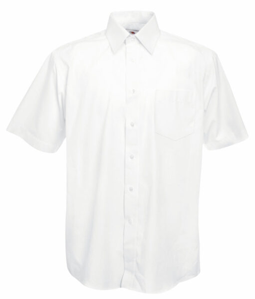 213690-EC Košulja FOL KR 115g Poplin Shirt bijela 2XL P12 NETTO