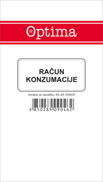 220839-EC Račun konzumacije EC-XII-15/NCR OPTIMA P10/120