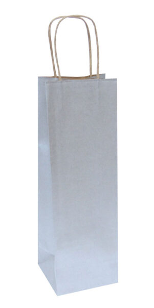 223342-EC Vrećica boca natron-ručka srebrna 71716 12x10x36cm P10/250