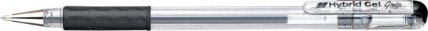 223736-EC Gel pen 0,6 PENTEL Hybrid Gel Grip K-116-A crni P12/576