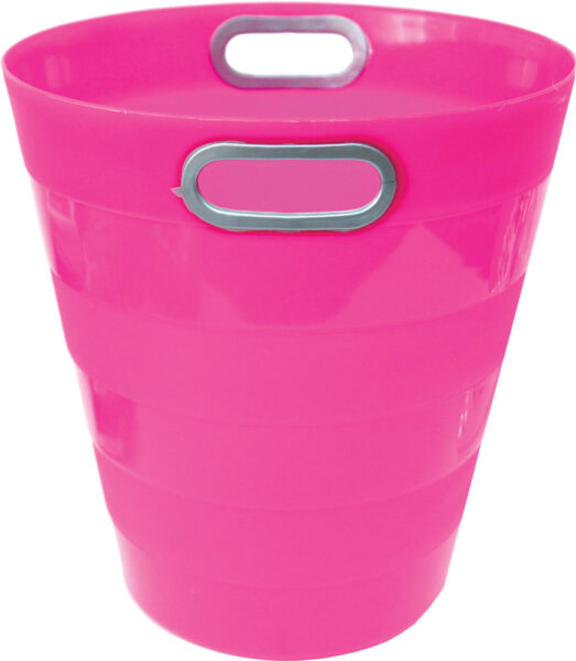 223914-EC Koš za smeće pvc ARK 1051 fluo roza P40