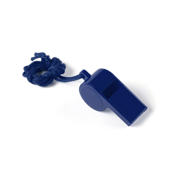 225608-EC Zviždaljka plastična Whistle plava s vezicom P1000