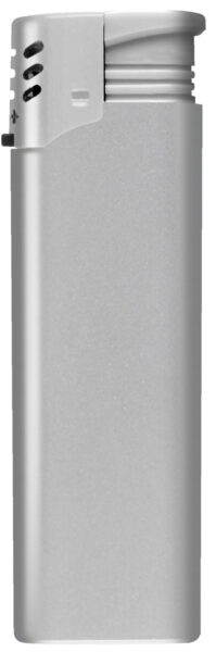 228523-EC Upaljač Atomic F2 Turbo srebrni 3770508 mat P50/1000