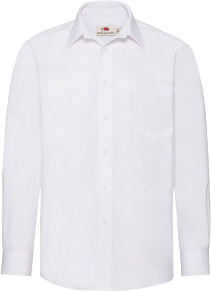 229169-EC Košulja FOL DR 115g Poplin Shirt bijela S P12 NETTO