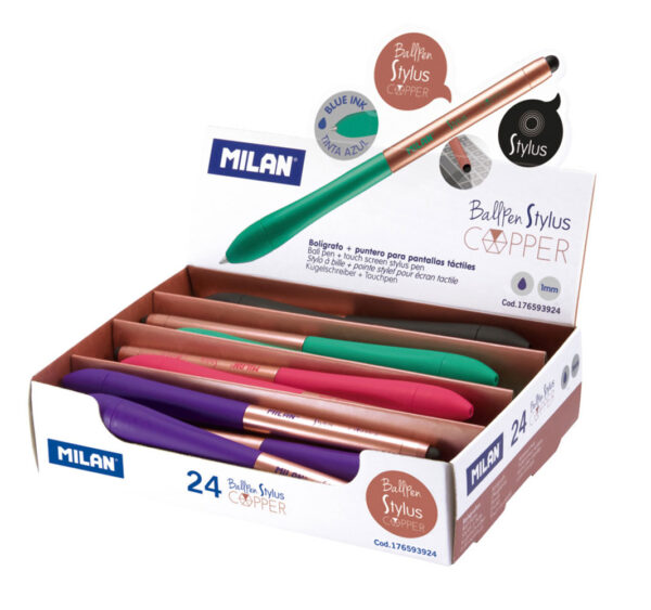 Kemijska olovka touchscreen Milan Copper Stylus plava