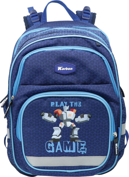 Ergonomski ruksak 2u1 Gamer Karbon Netto