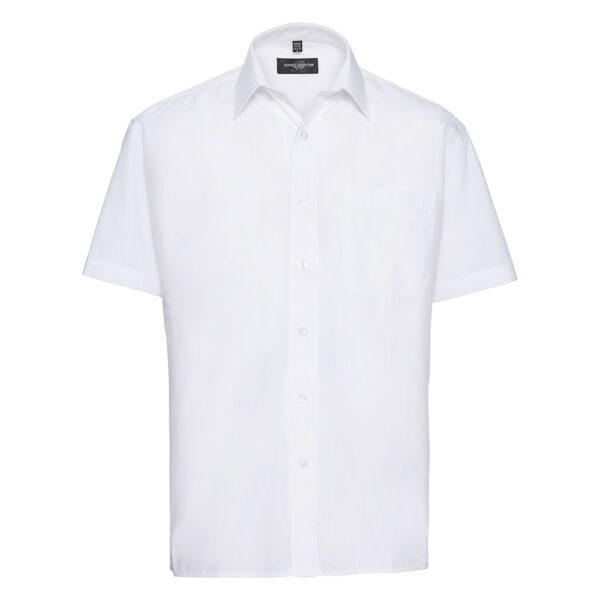 239999-EC Košulja Russell 935M Poplin muška bijela kratki rukav XL