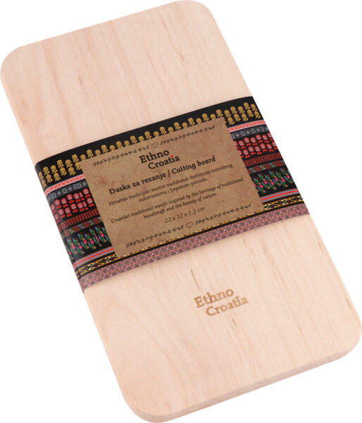 Daska drvena za rezanje Ethno Croatia 22x12x1,2cm NETTO