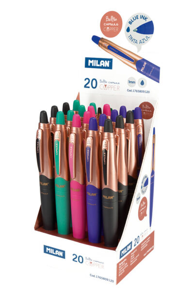 Kemijska olovka 1mm Milan Capsule Copper