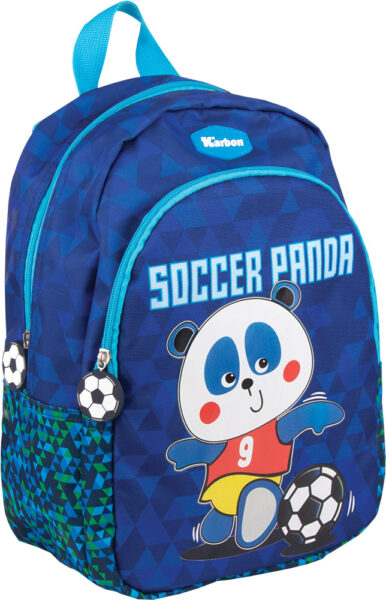 Ruksak za vrtić Soccer Panda Karbon Netto