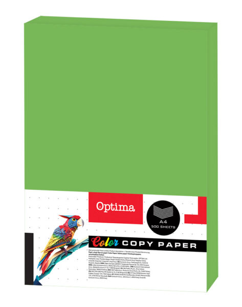 242675-EC Papir fotok.OPTIMA A4 intenziv PARROT 80gr. 500/1 DC206 P5