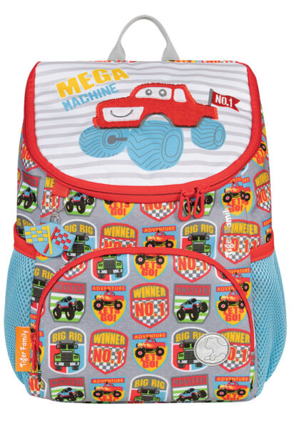 Ruksak za vrtić Little Travelers Mega Machine Tiger Family Netto