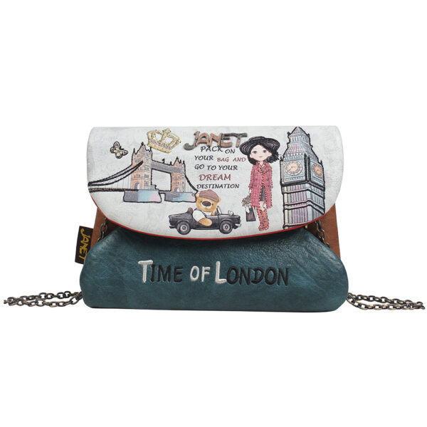 Torba fashion Janet London 20x6x14 cm J-028 P20 Netto