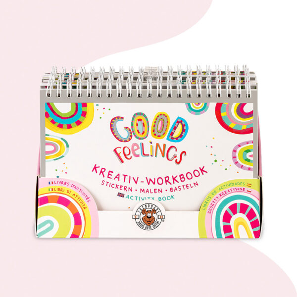 Notes spiralni kreativnih aktivnosti GOOD FEELINGS P10/80 NETTO