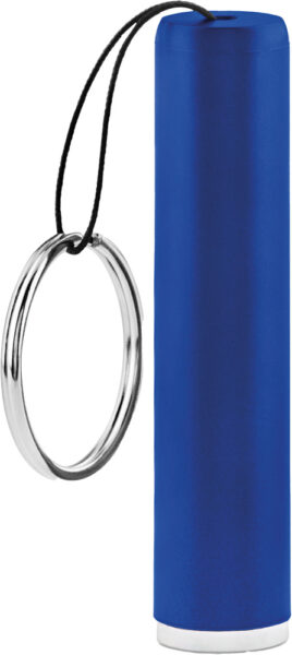 245007-EC Lampa baterijska s privjeskom, s led svjetlom za ugravirani logotip royal plava