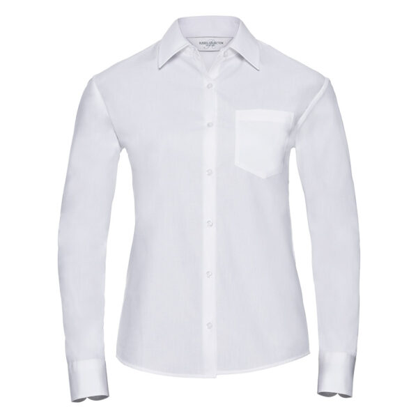 245427-EC Košulja Russel 936F Poplin ženska DR bijela M