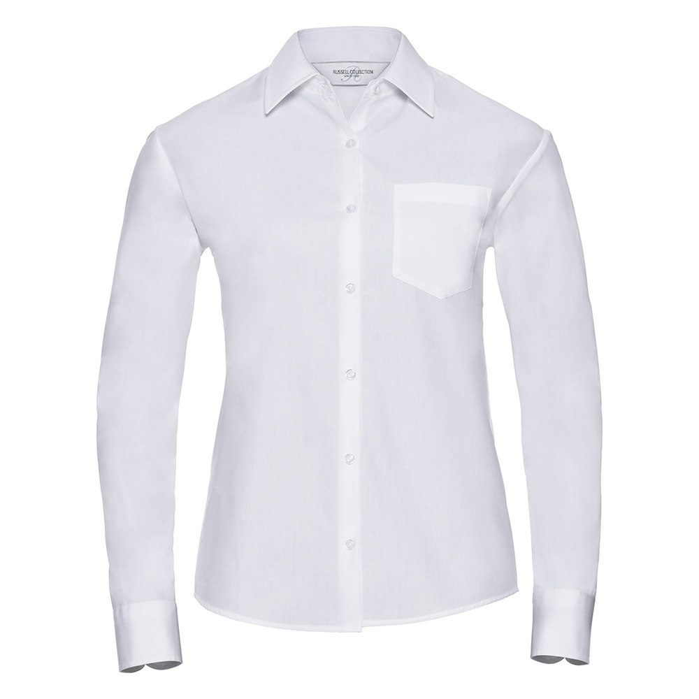 245427-EC Košulja Russel 936F Poplin ženska DR bijela M