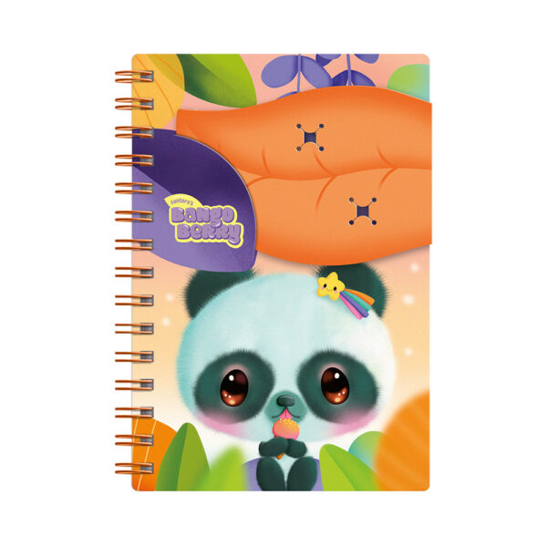 Notes spiralni Bangoberry Pally Panda 200 stranica 15x20.4 P6 NETTO