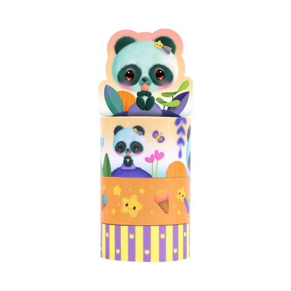Selotejp višebojni 3/1 Bangoberry Pally Panda & Piggy Pig sort P12 NETTO