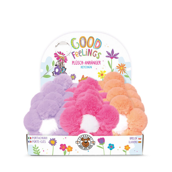 Privjesak plišani HAPPY FLOWERS, sort P12/240 NETTO