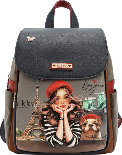 Ruksak fashion NIKKY Eiffel Dreams FW25 26x29x11,5cm ML13004 P12 Netto