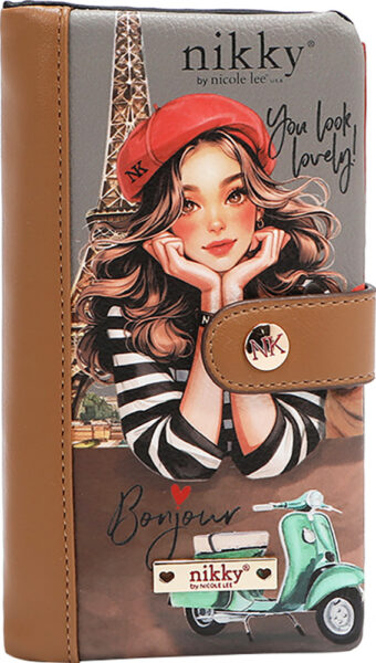 Novčanik fashion NIKKY Eiffel Dreams FW25 10x17,5x2 cm NK22520 P48 Netto