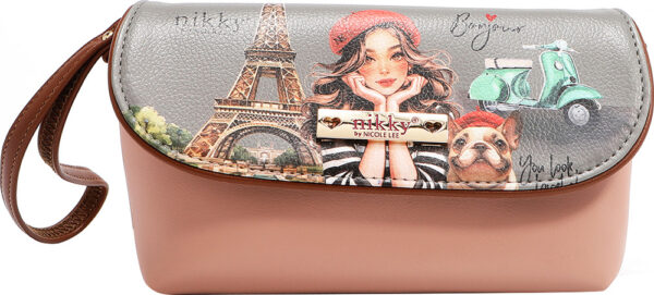 Toaletna torba NIKKY Eiffel Dreams FW25 17x10x7 cm NK25013 P48 Netto