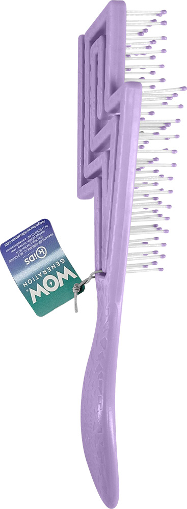 246987-EC Četka za kosu ergonomska WOW Generation oblik munje, sort P12/24
