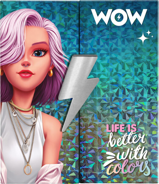 Paleta sjenila za oči WOW Generation P6/24