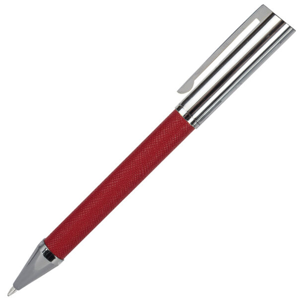 Set pisaći Wellington Cortina metalna kem.ol.crveno srebrna