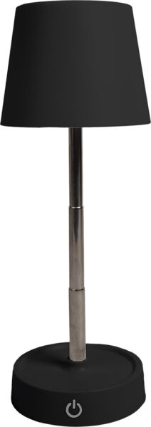 Lampa stolna USB Glow crna 12 led