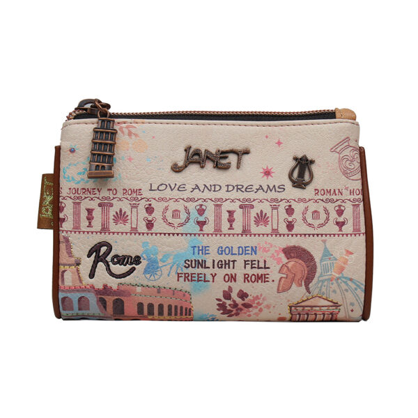Novčanik fashion Janet A tour of Rome 14x3x10cm JW-005C P60 Netto