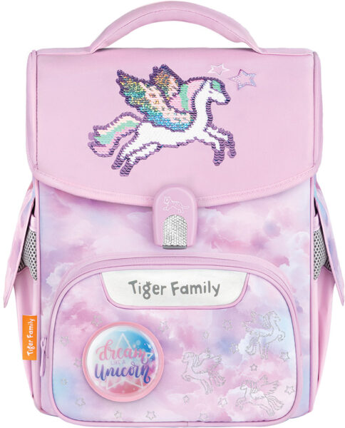 Prvoškolska torba Jolly Desire (Sequins) Tiger Family