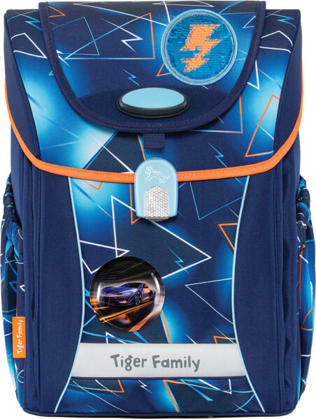 Prvoškolska torba Joy Lightning Race (Go Green) Tiger Family