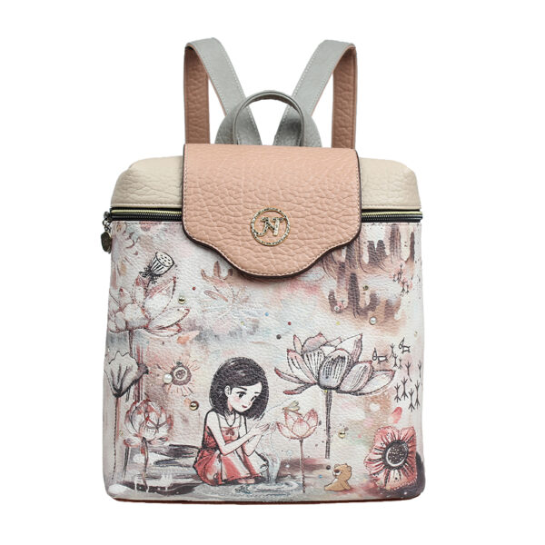 Ruksak fashion Janet SS26 Lotus Lover 26X10X27cm J-182 netto