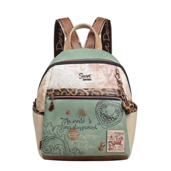 Ruksak fashion Janet SS26 Western Odyssey 25x15x31cm J-114C netto