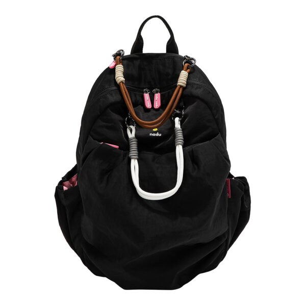 Ruksak fashion NODUNADU Black SS26 27x40x12cm NN1186 P24 Netto