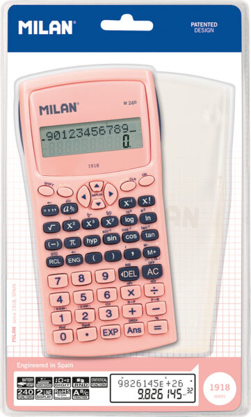 Kalkulator znanstveni 430 funkcija Milan M240 since 1918 roza