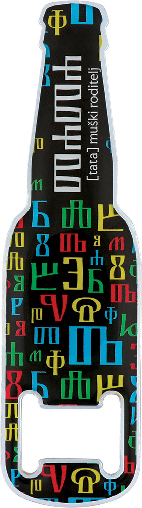 247663-EC Otvarač s magnetom BUKY tata crni P24/288